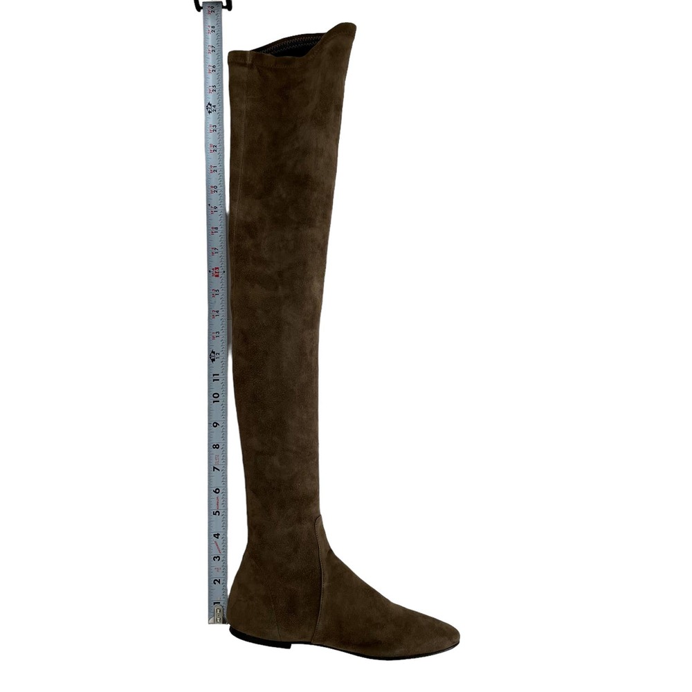 Isabel Marant Etoile Brenna Stretch Suede Over the Knee Boots Women Size 9/EU39 - Picture 14 of 16